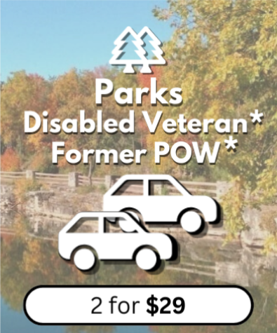 Buy button - Parks reduced disabled veteran former pow two vehicles