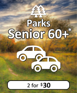 Buy button - Parks reduced senior two vehicles
