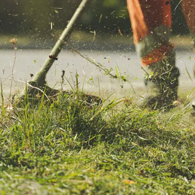 weed wacking