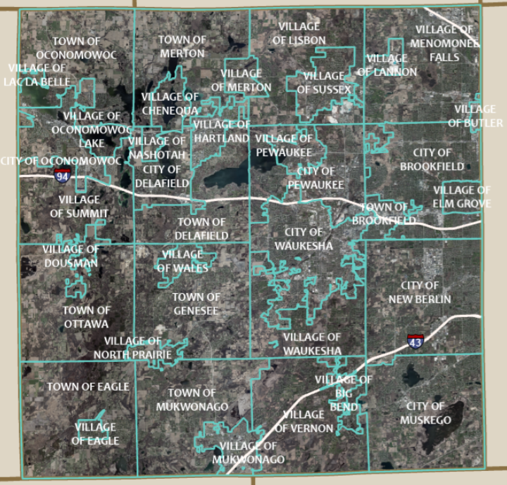 Mapping Resources Waukesha County Gis Map 