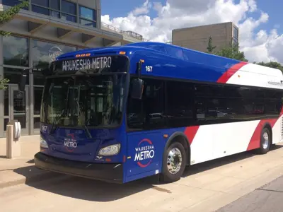 Waukesha transit bus