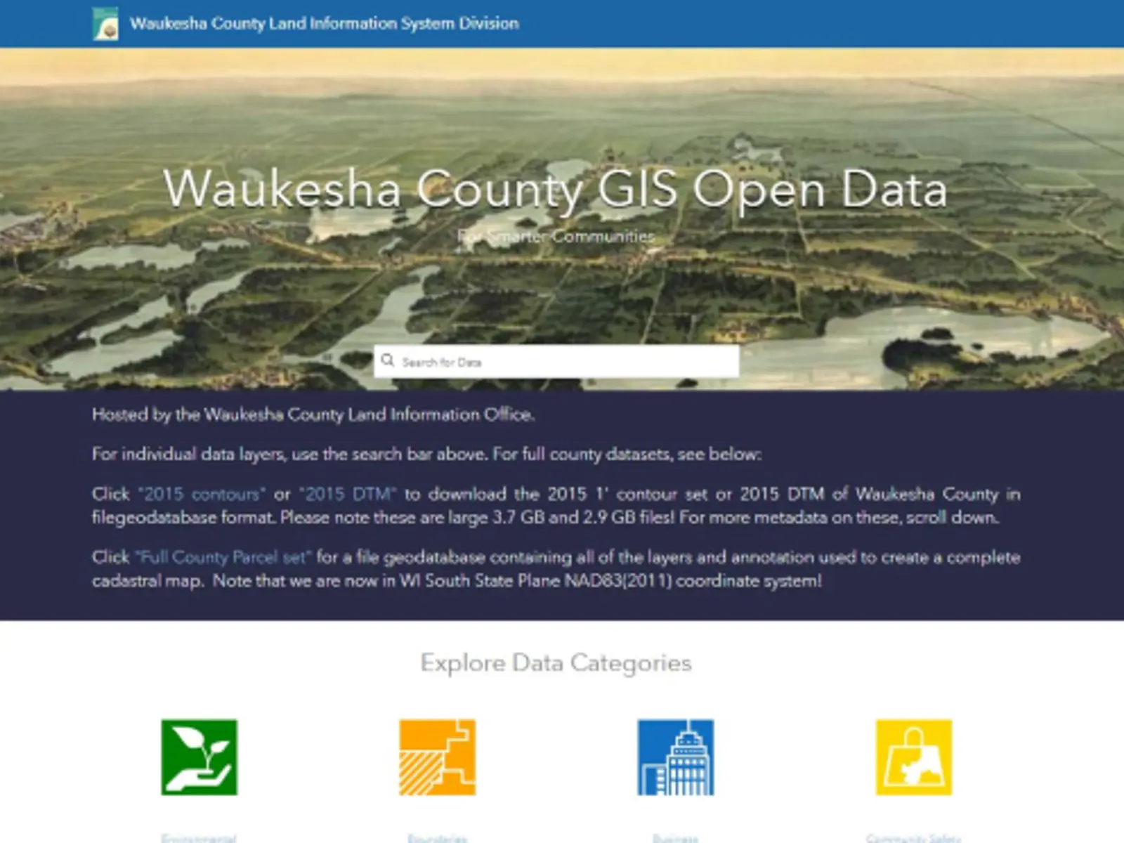 Land Information Systems | Waukesha County
