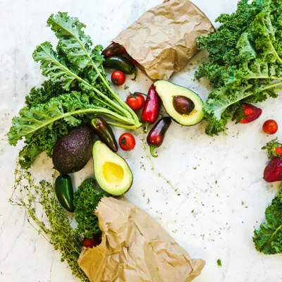 vegetables and fruits