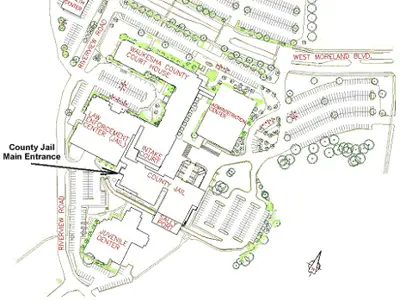 Wisconsin Jails Map County Jail Directions | Waukesha County