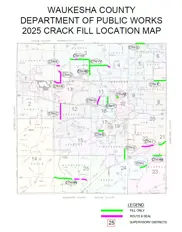 Crack Fill Map