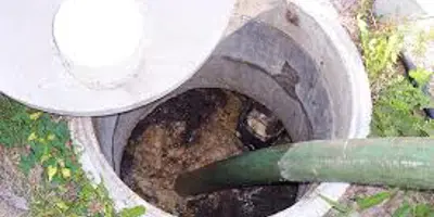 Septic Tank being pumped