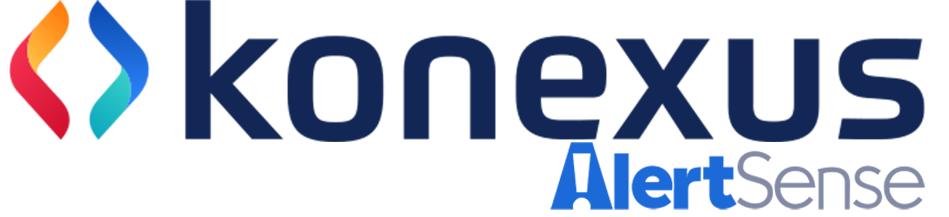 Konexus Alertsense logo.